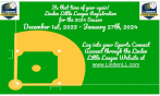 REGISTRATION OPENS DECEMBER 1!